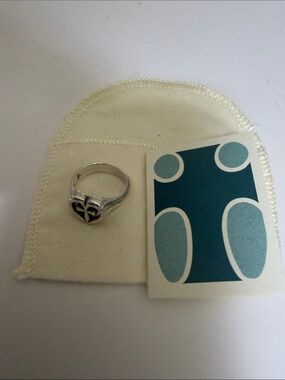 James Avery Retired Eternal Love 925 Silver Ring